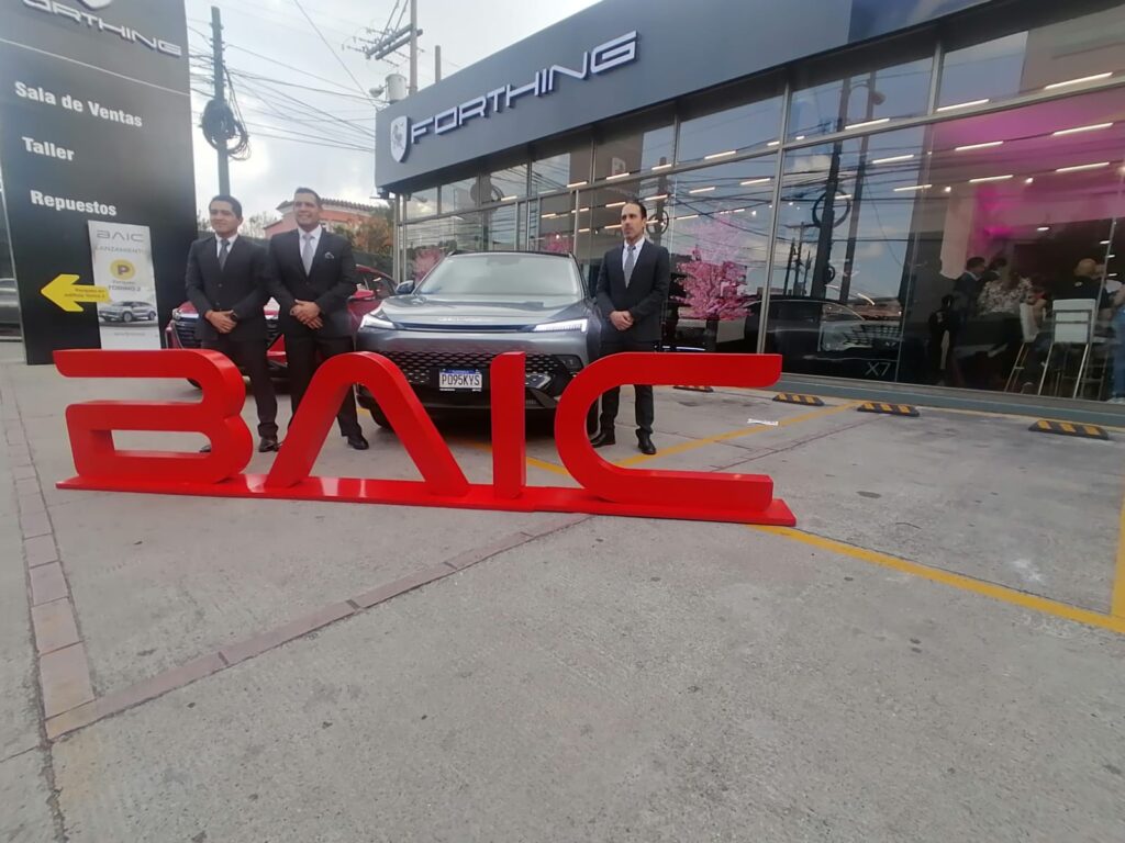 La marca BAIC llega a Guatemala