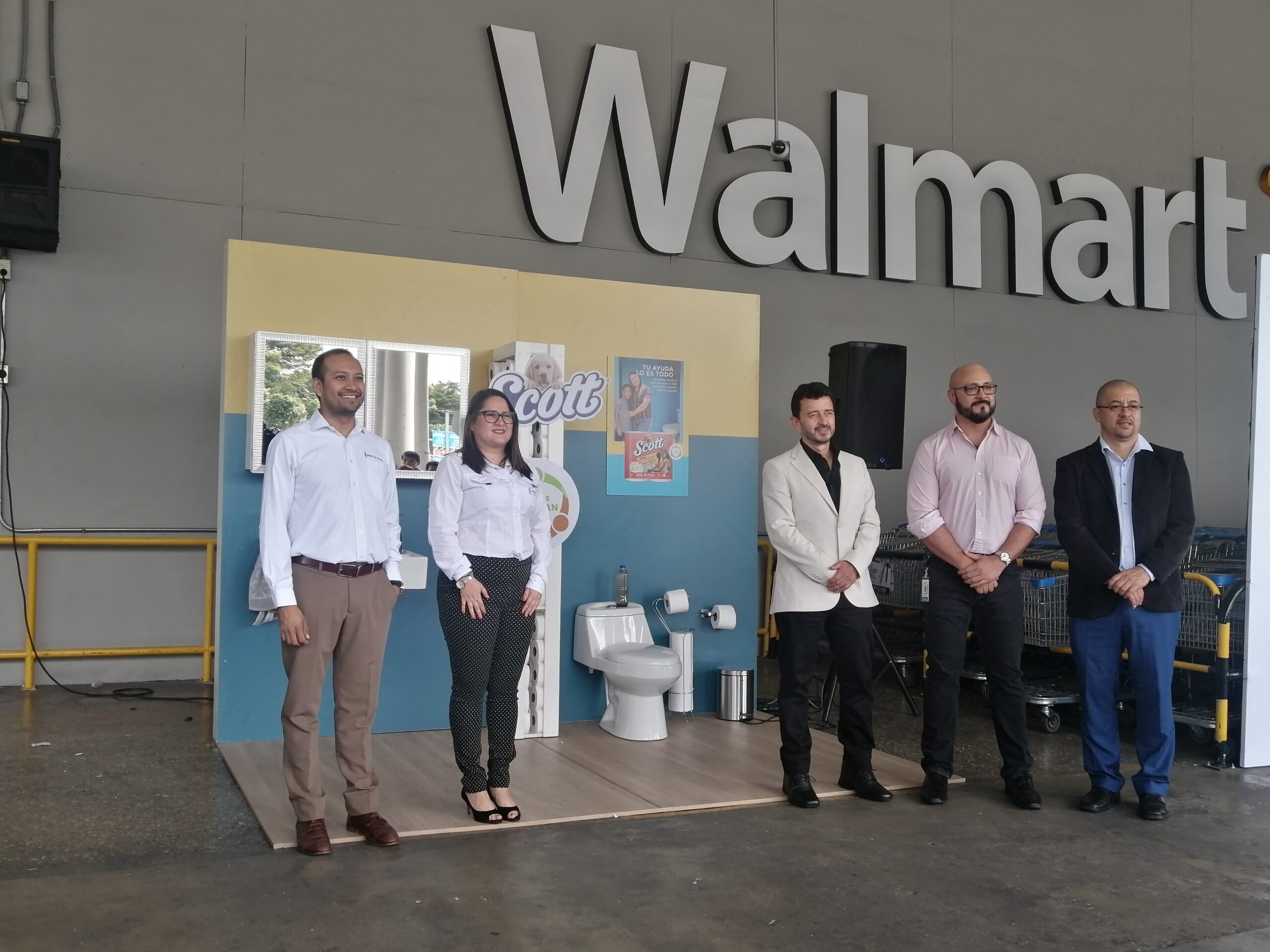 Walmart y Kimberly-Clark unen esfuerzos para mejorar condiciones de saneamiento en Centroamérica